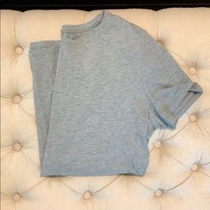 Fitted Grey Lululemon Tee